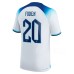 Prima Maglia Inghilterra Mondiali 2022 Phil Foden 20